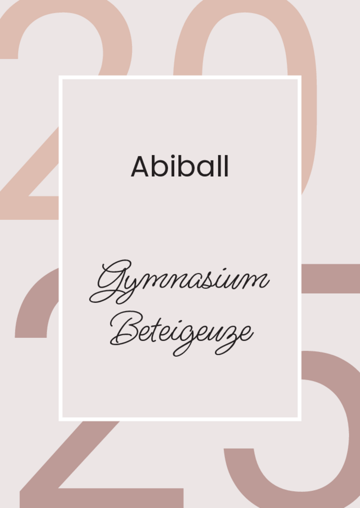 Abiball Karten