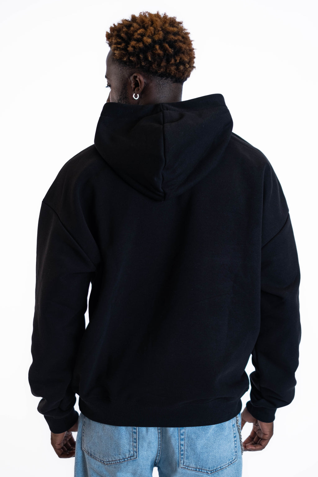 Oversized Hoodie „Abitur“ - Schwarz