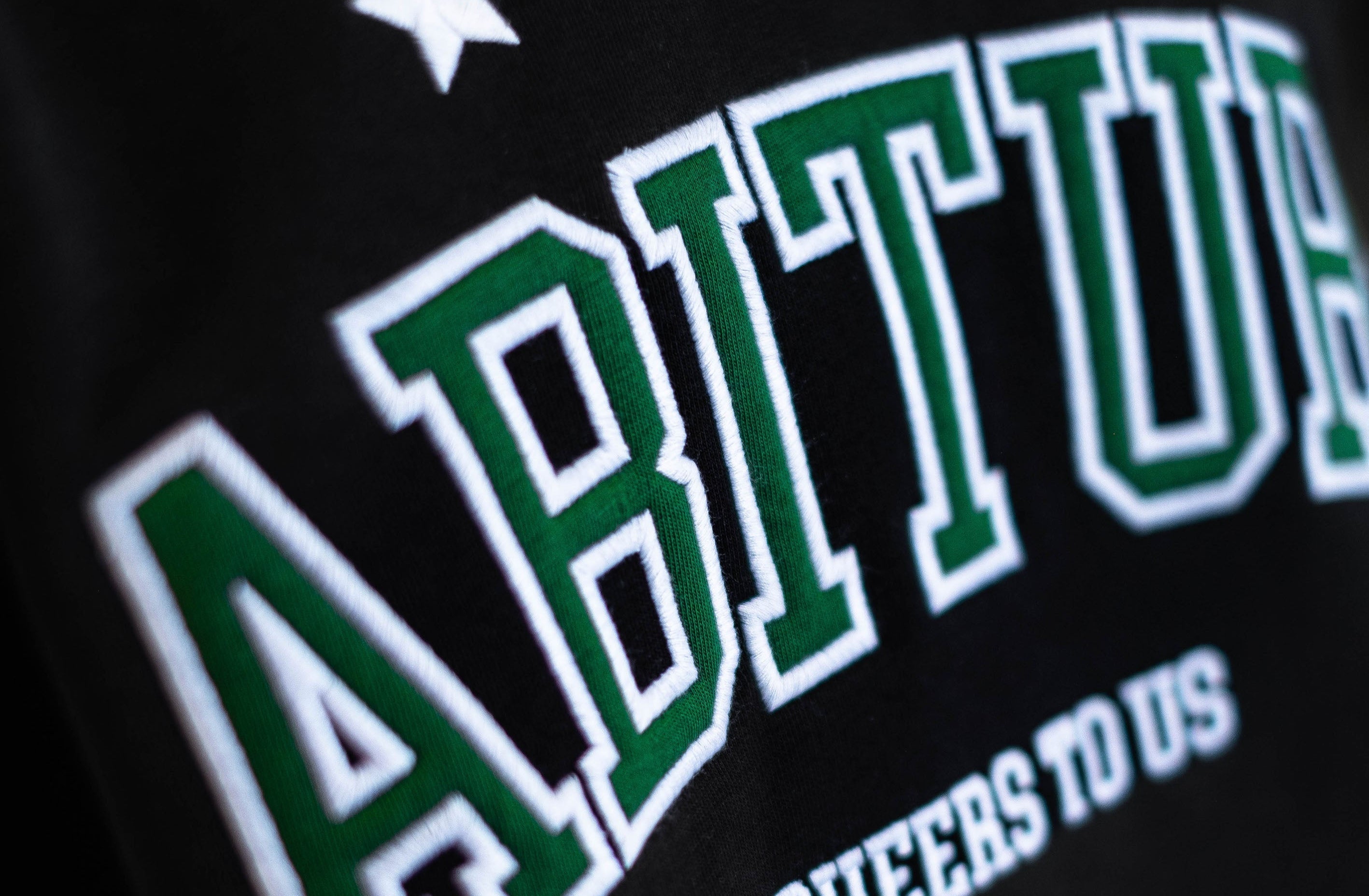 Oversized Hoodie „Abitur“ - Schwarz