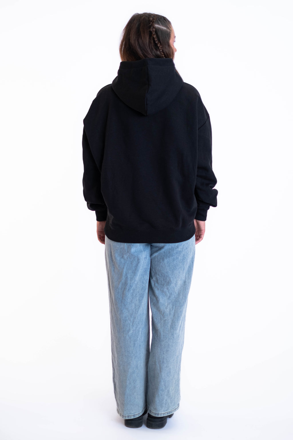 Oversize Hoodie „AK24“ - Schwarz