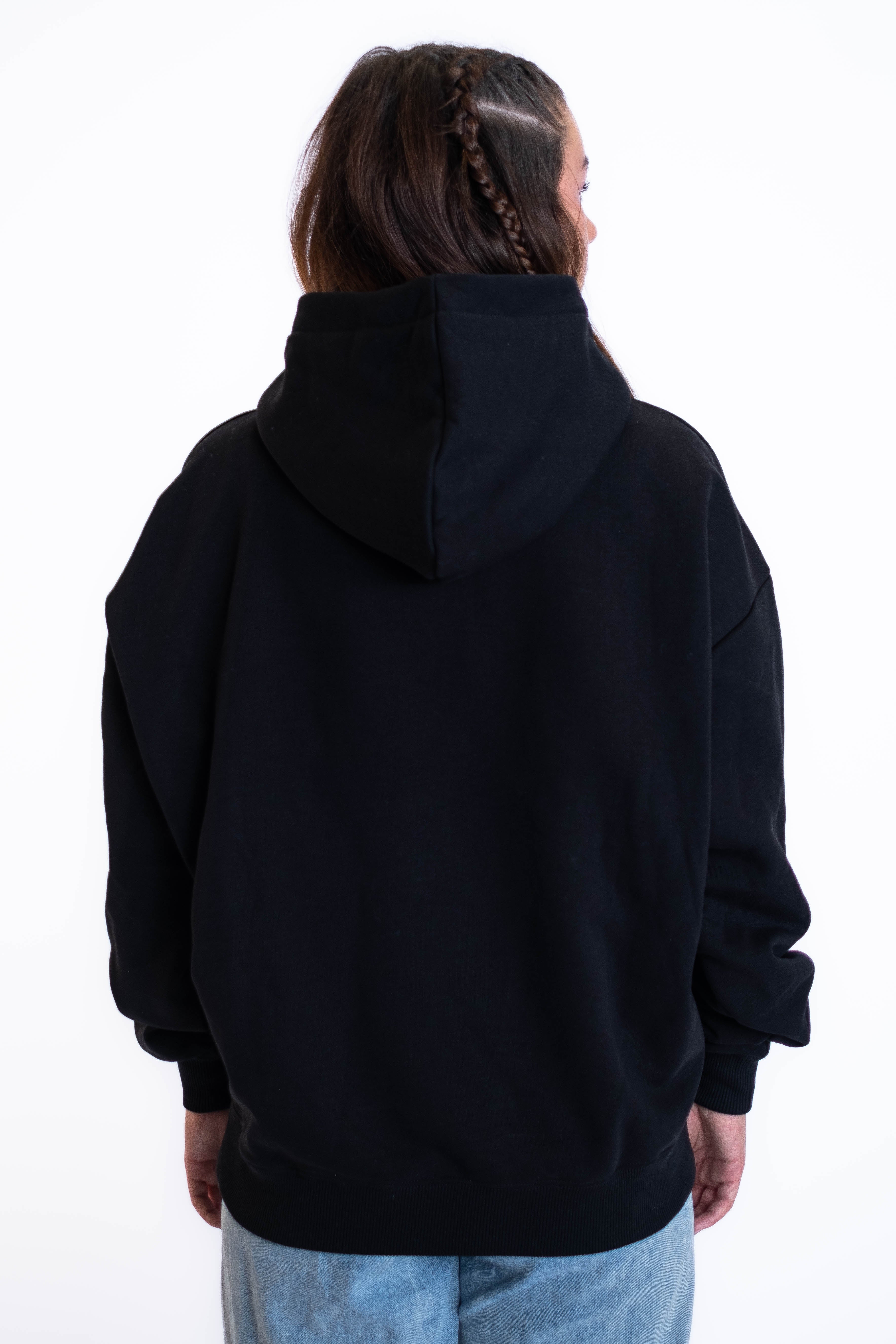 Oversize Hoodie „AK24“ - Schwarz