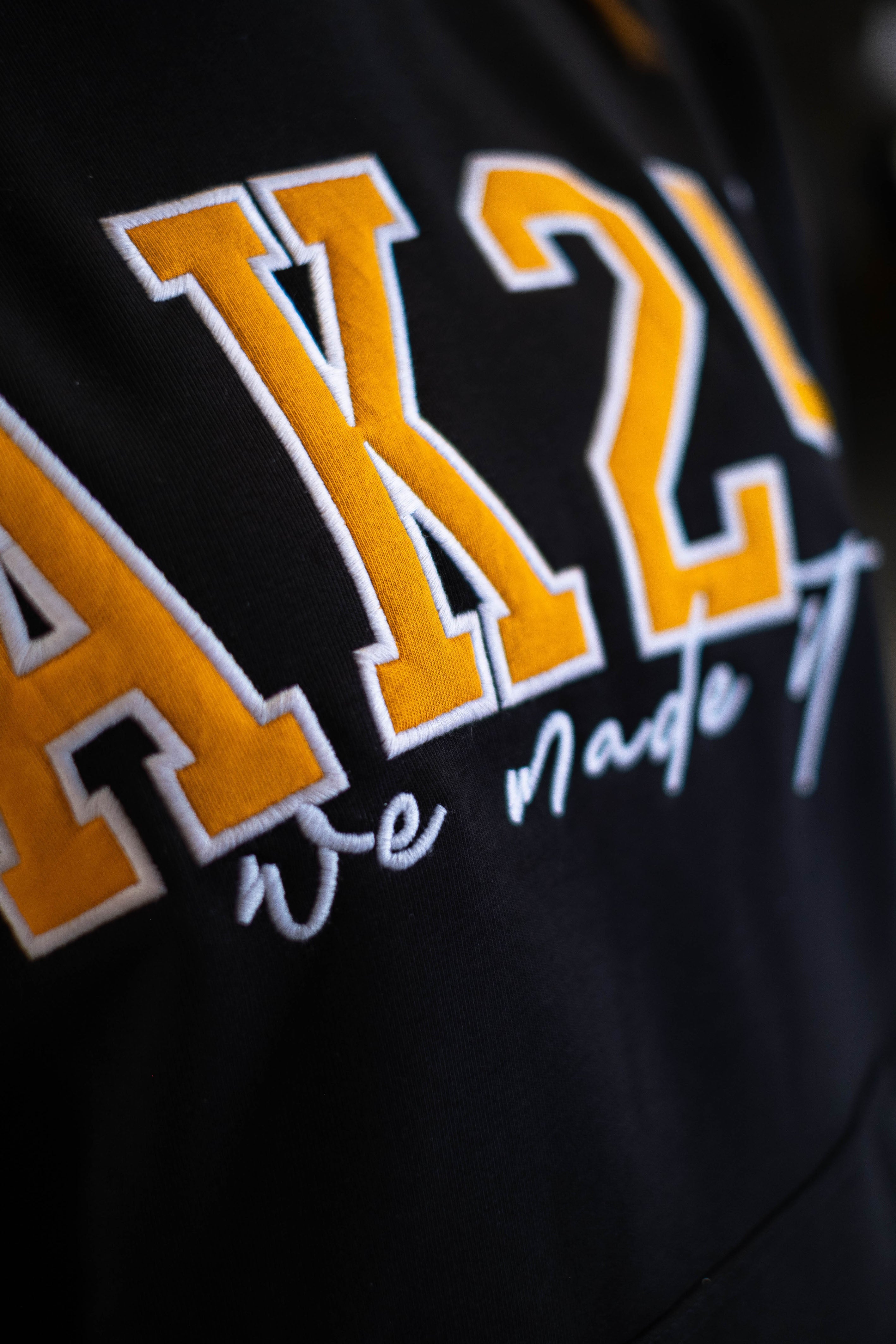 Oversize Hoodie „AK24“ - Schwarz