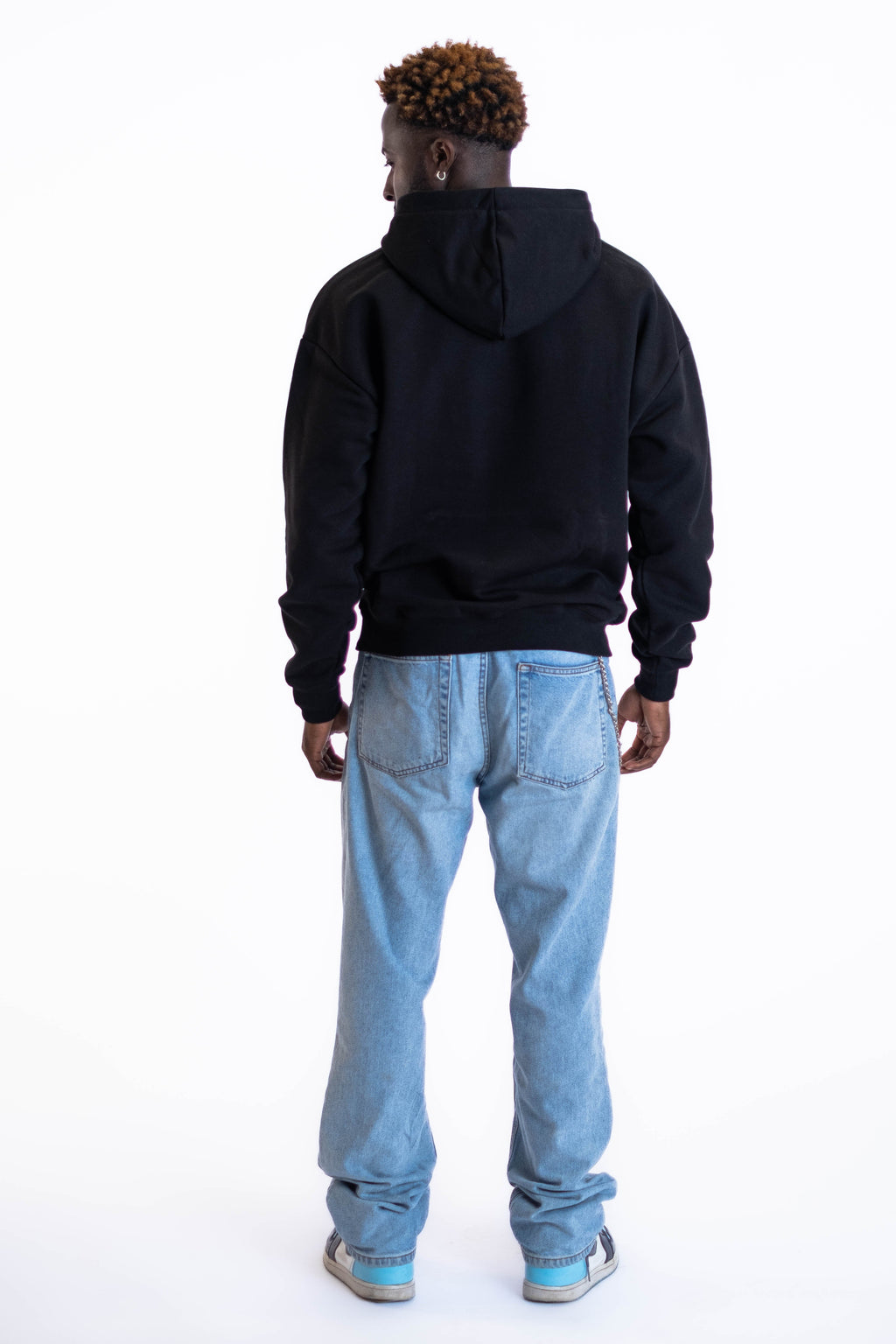 Oversize Hoodie „AK24“ - Schwarz