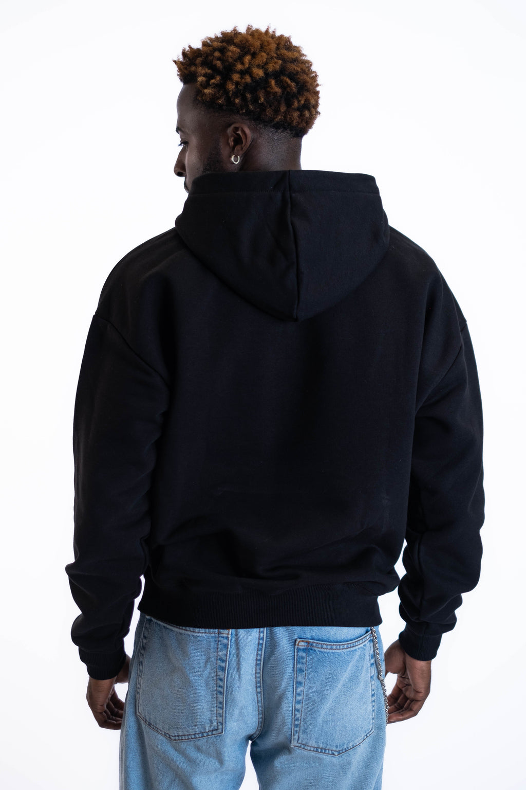 Oversize Hoodie „AK24“ - Schwarz