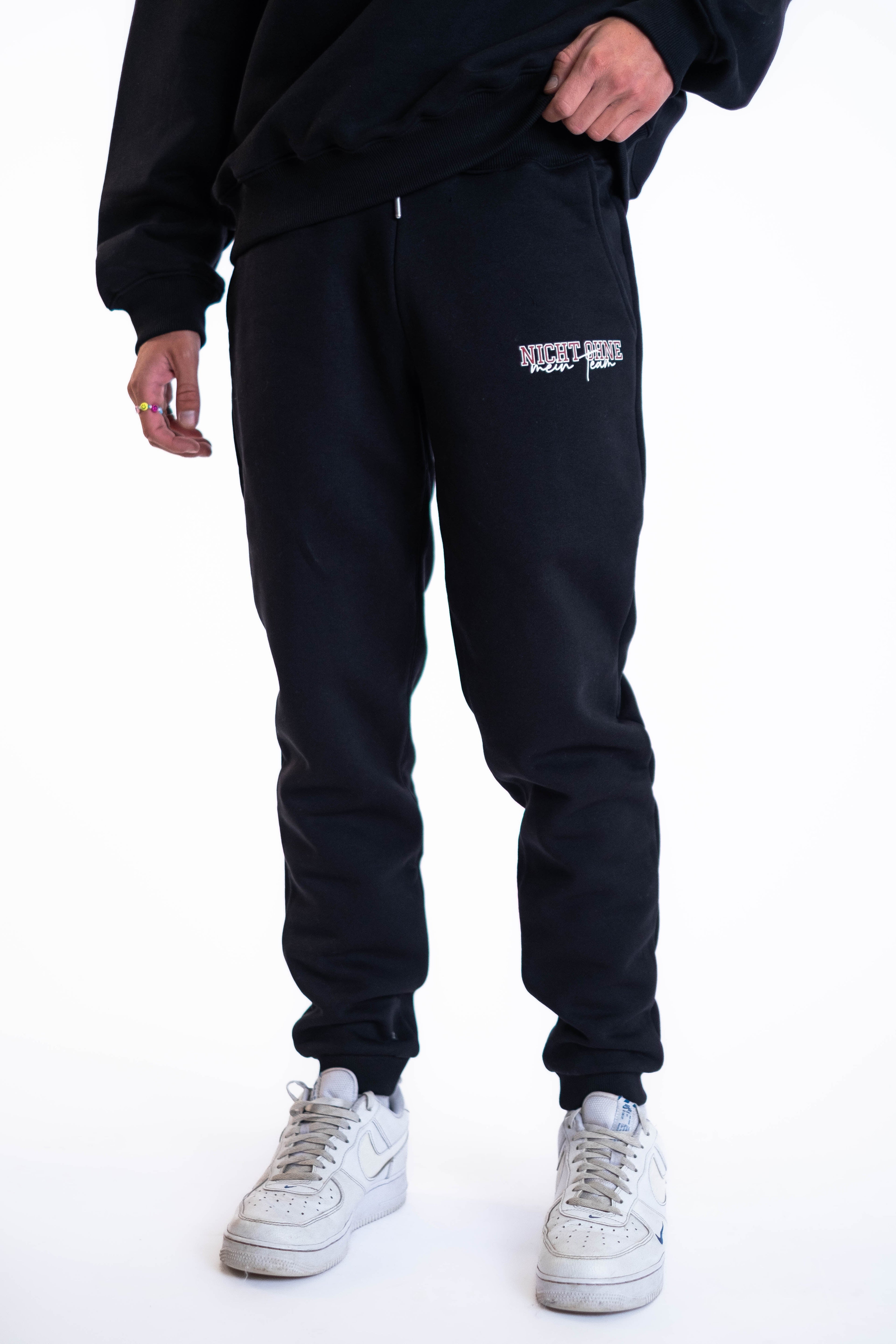 Jogging Pants „Team“ - Schwarz