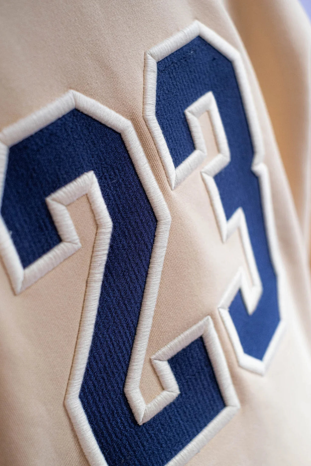 Oversize Hoodie „We made it“ - Beige