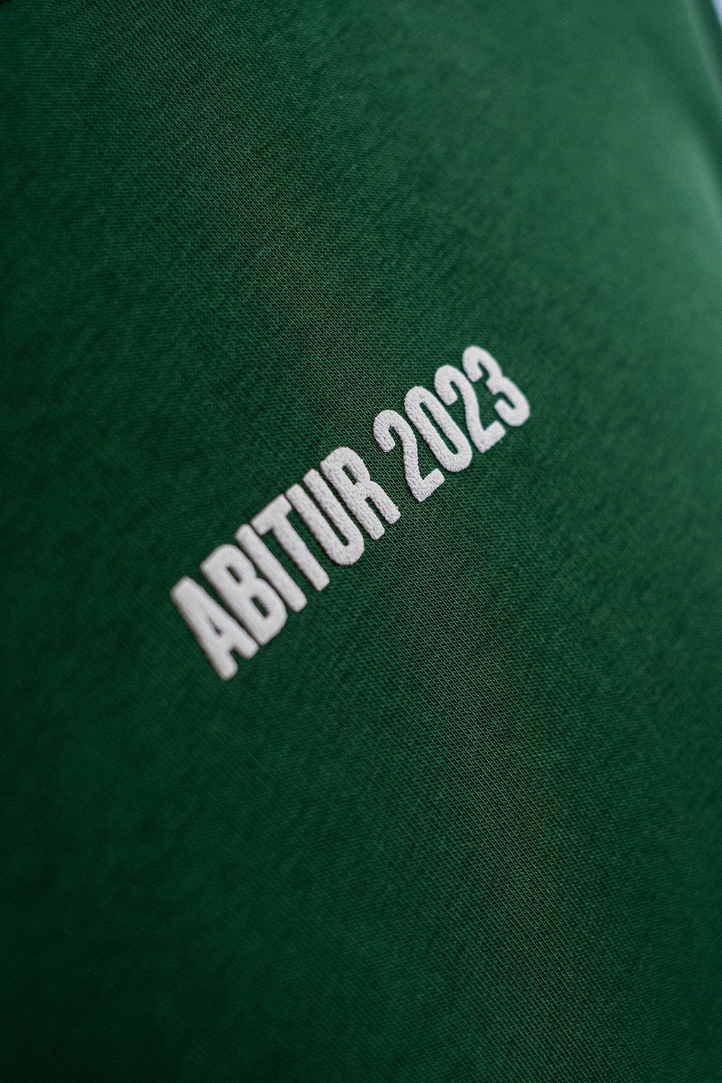 Oversize Hoodie „Finally Free“ - Dunkelgrün