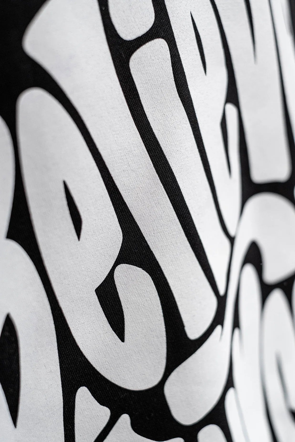 Oversize Hoodie „Believe“ - Schwarz