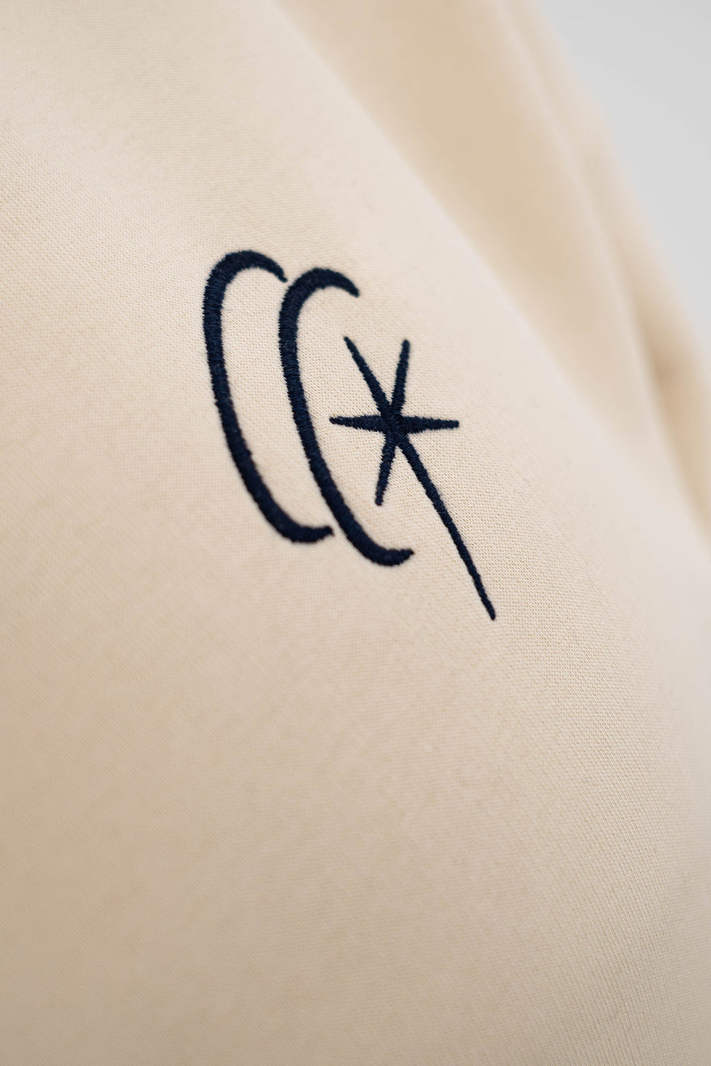 Oversized Hoodie „Future" - Beige