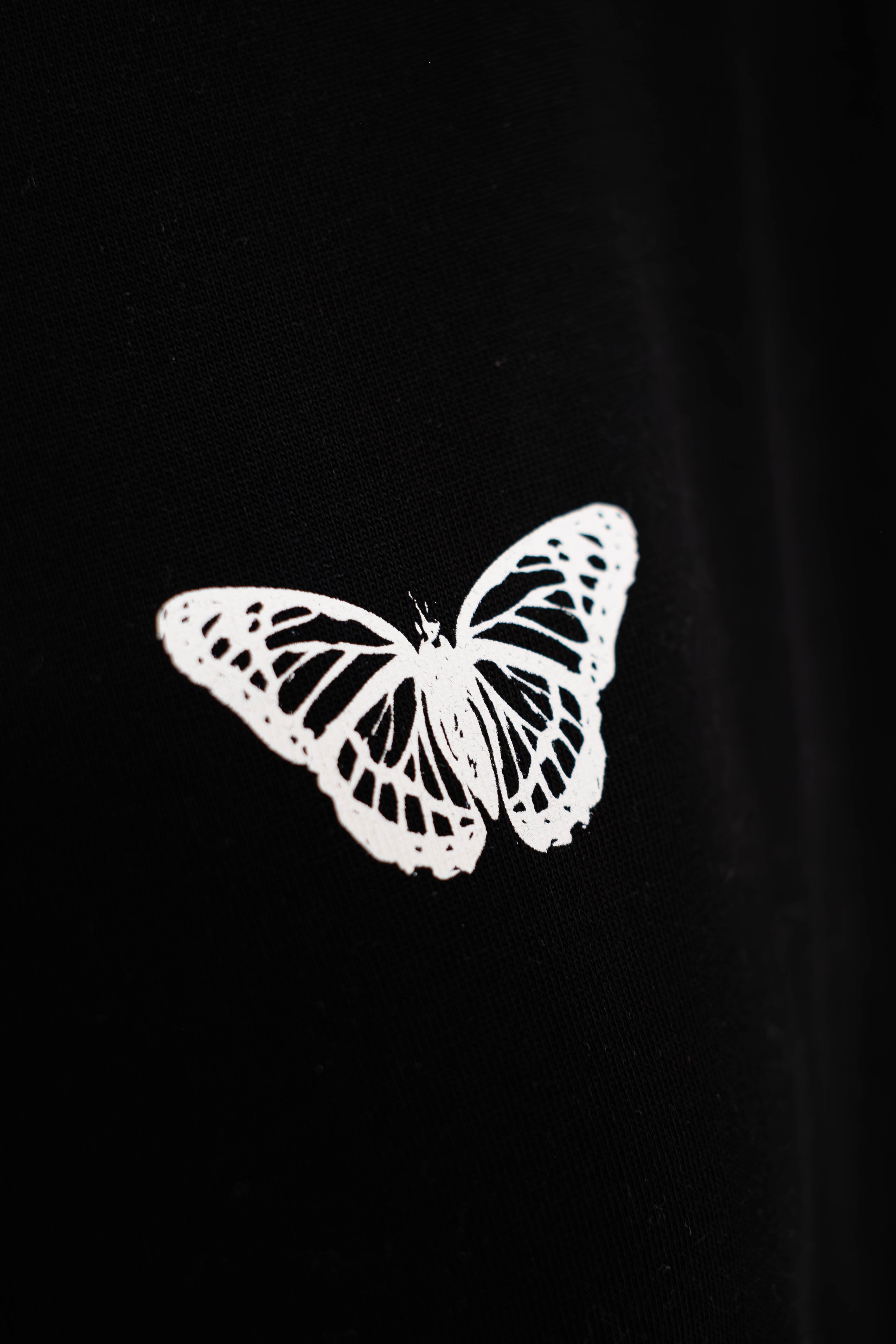 Oversized Tee „all we have is now“ - Black