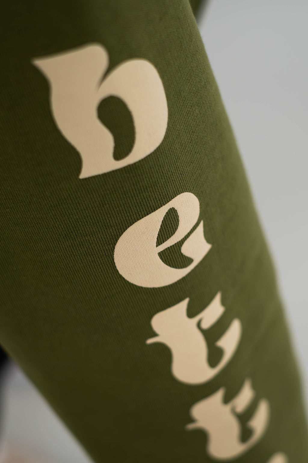 Oversized Hoodie „better together" - Khaki