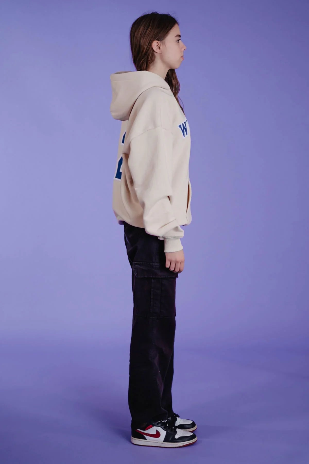 Oversize Hoodie „We made it - Class of 2023“ - Beige