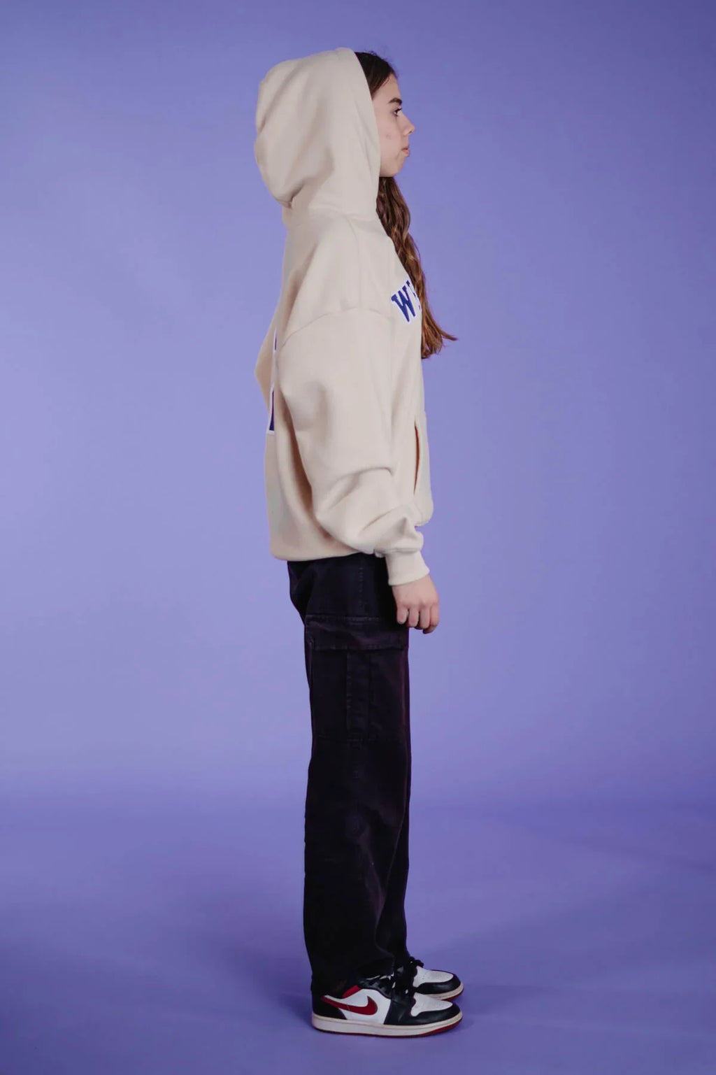 Oversize Hoodie „We made it - Class of 2023“ - Beige