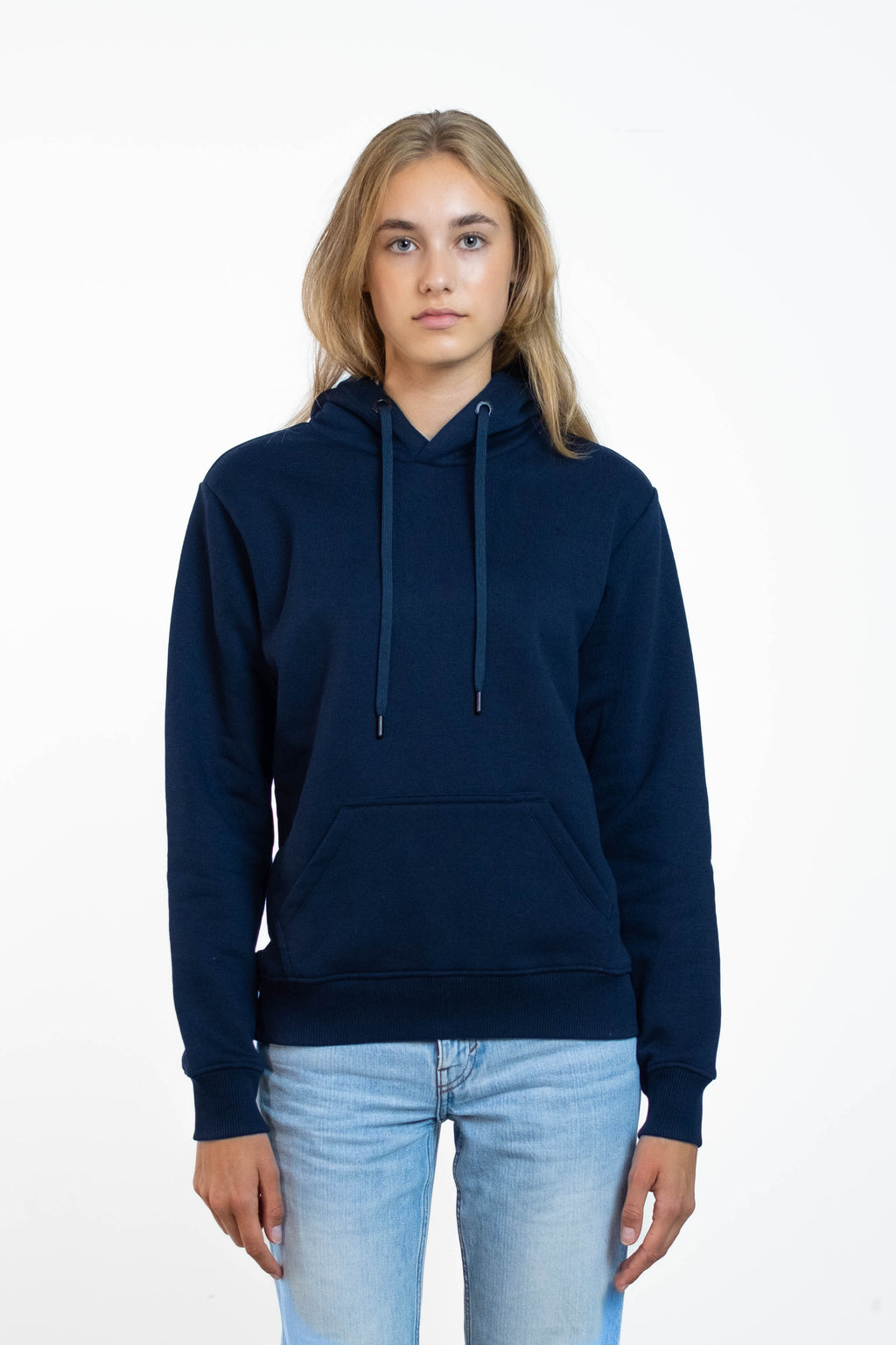 Taillierter Hoodie Elfie navy