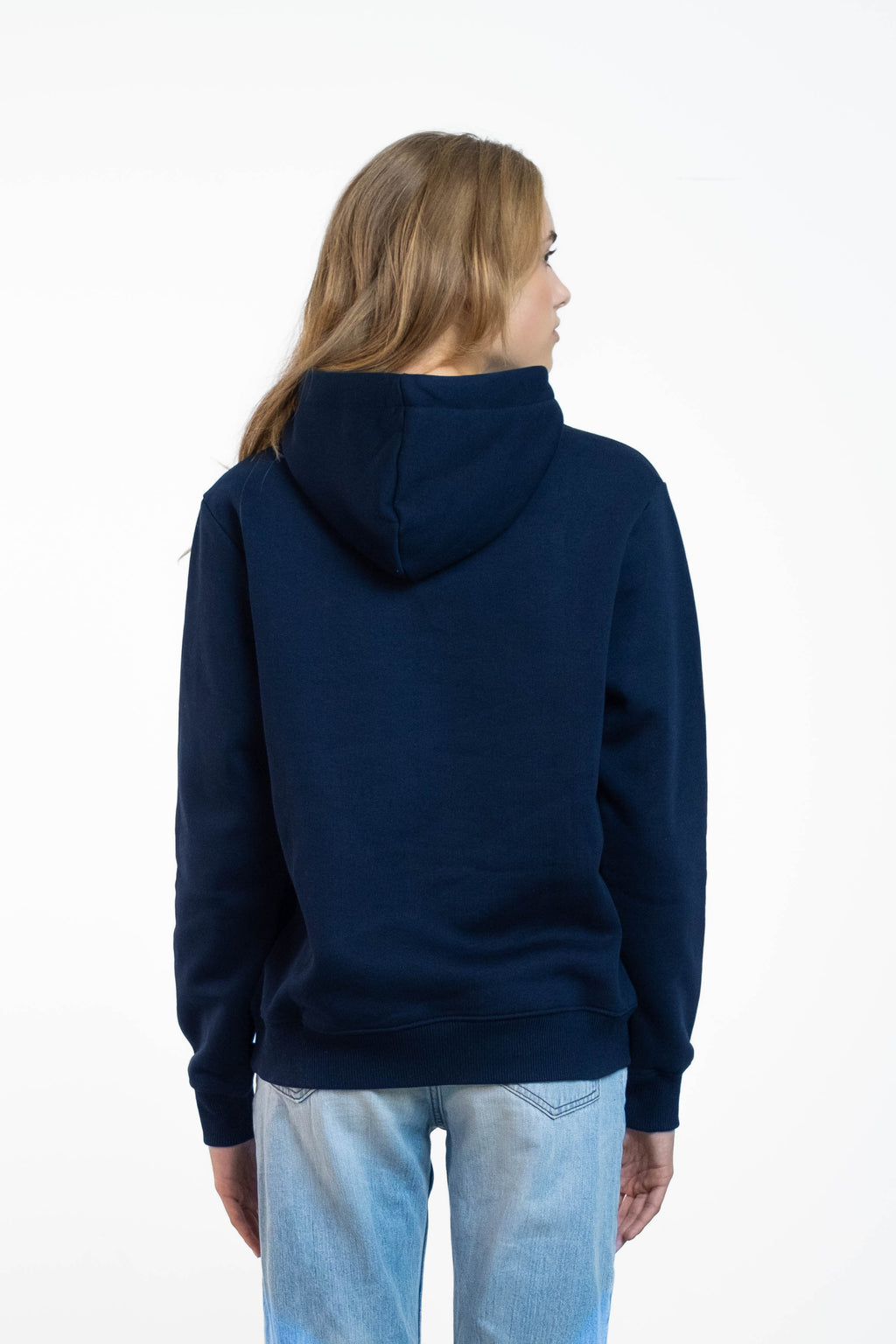 Taillierter Hoodie Elfie navy