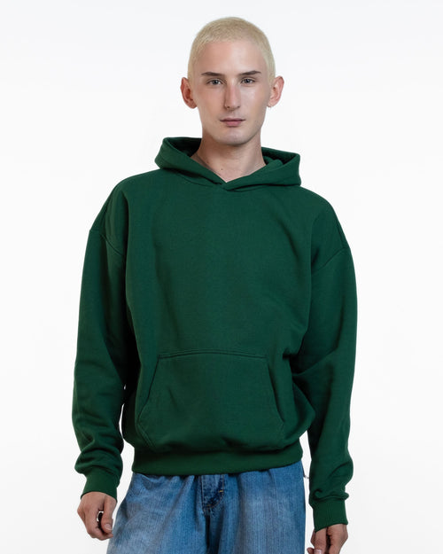 Oversized Hoodie Mike dark green