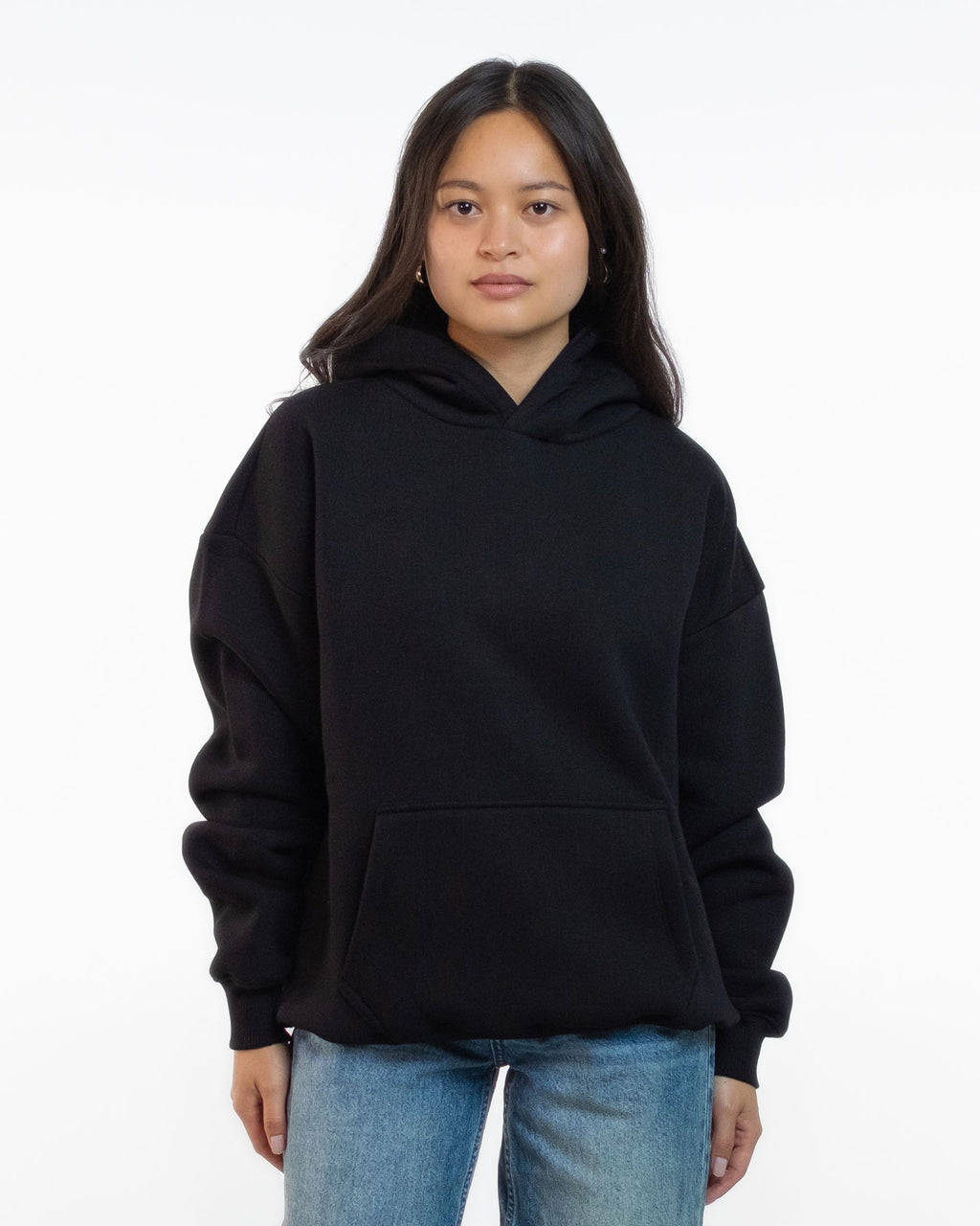 Oversized Hoodie Mike black