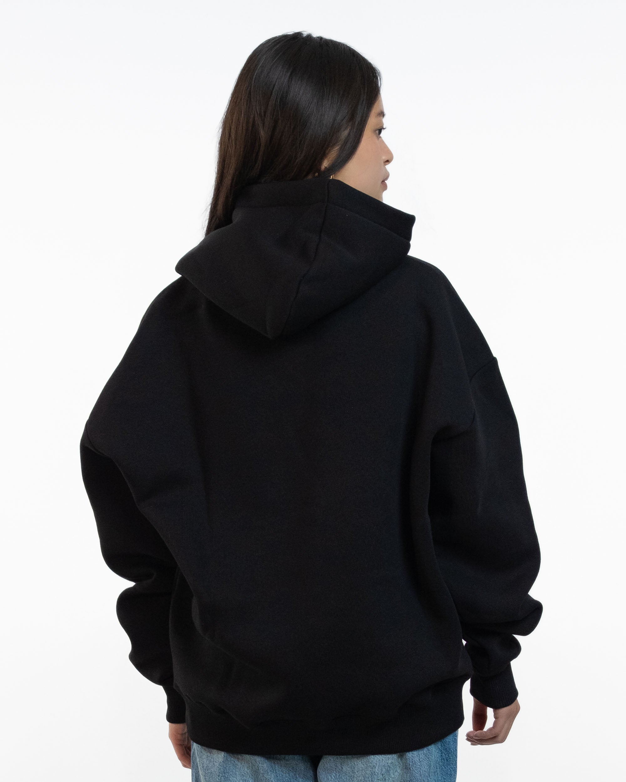 Oversized Hoodie Mike black