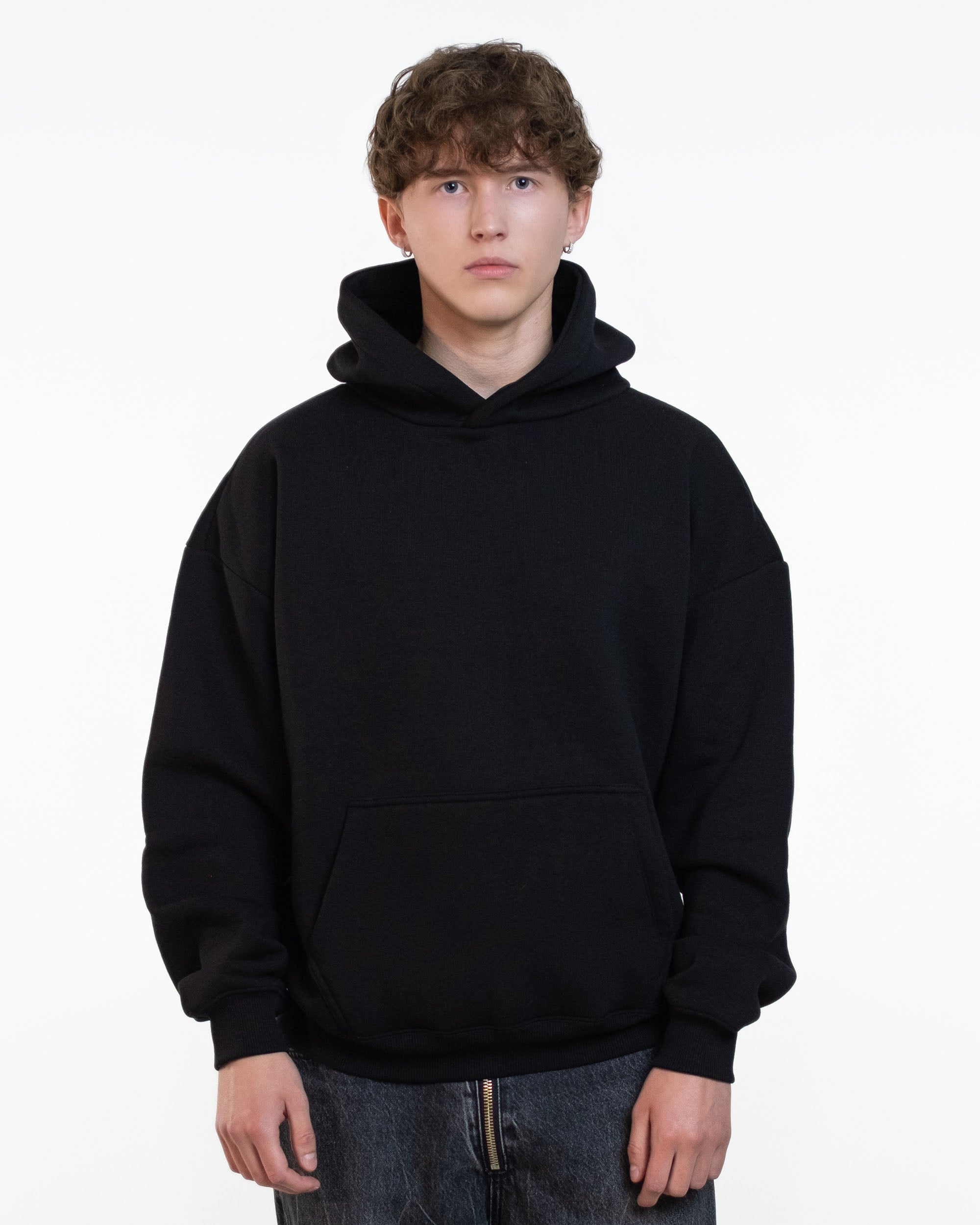 Oversized Hoodie Mike black
