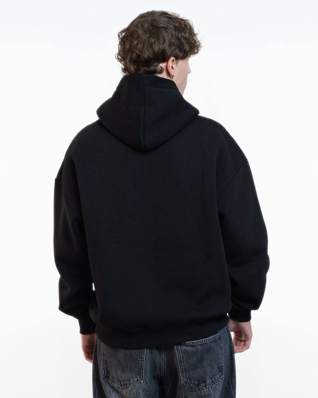 Oversized Hoodie Mike black