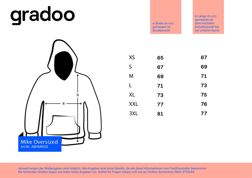Hoodie Mike Oversized