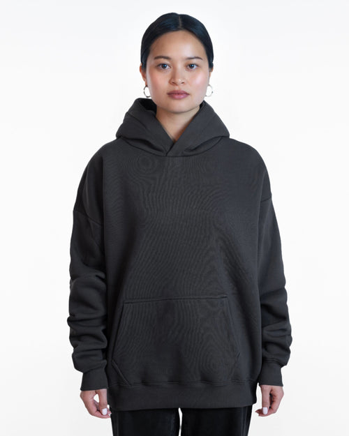 Oversized Hoodie Mike dark grey
