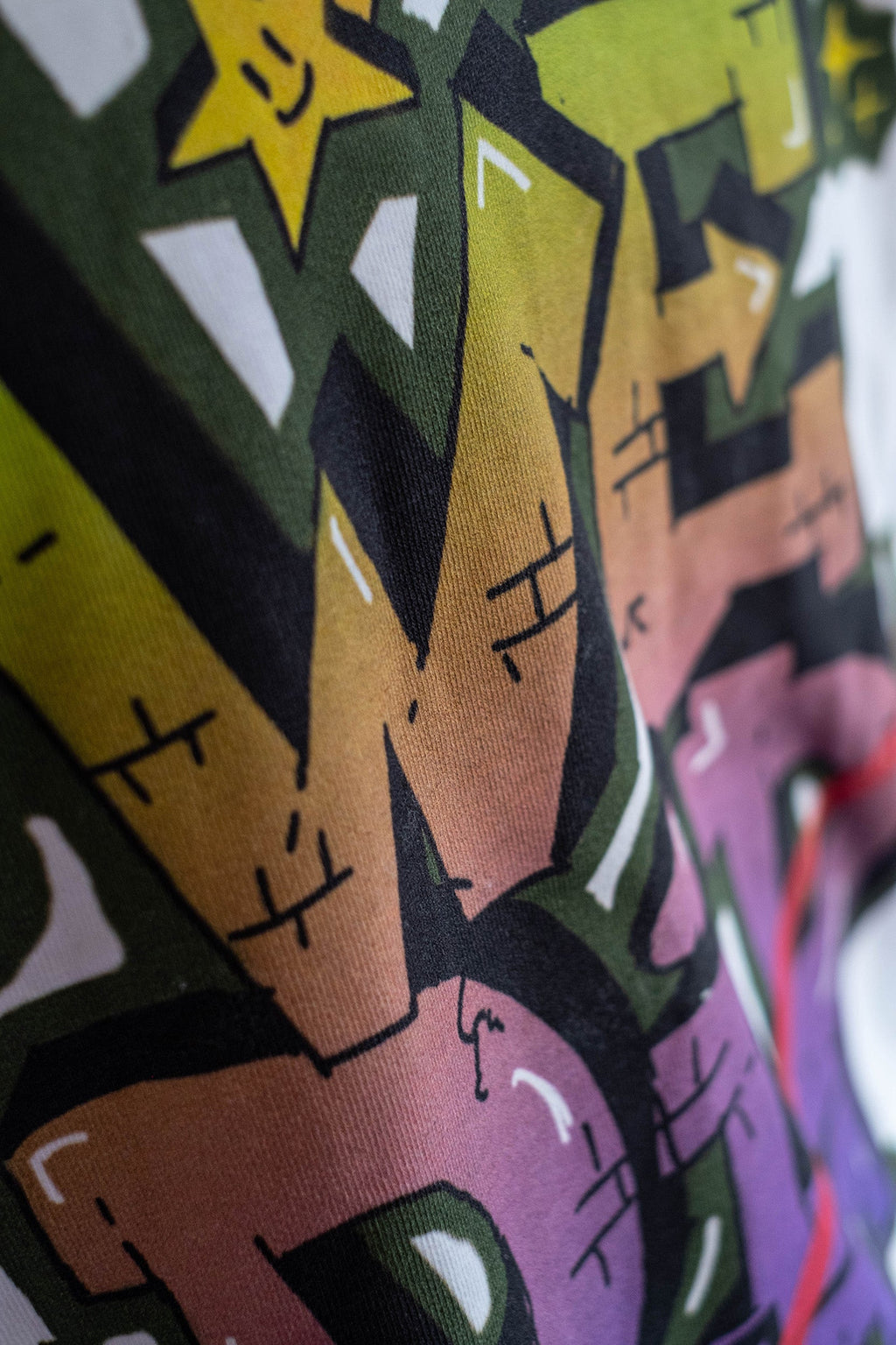 Oversize Tee „We-Did-It“ - Weiß