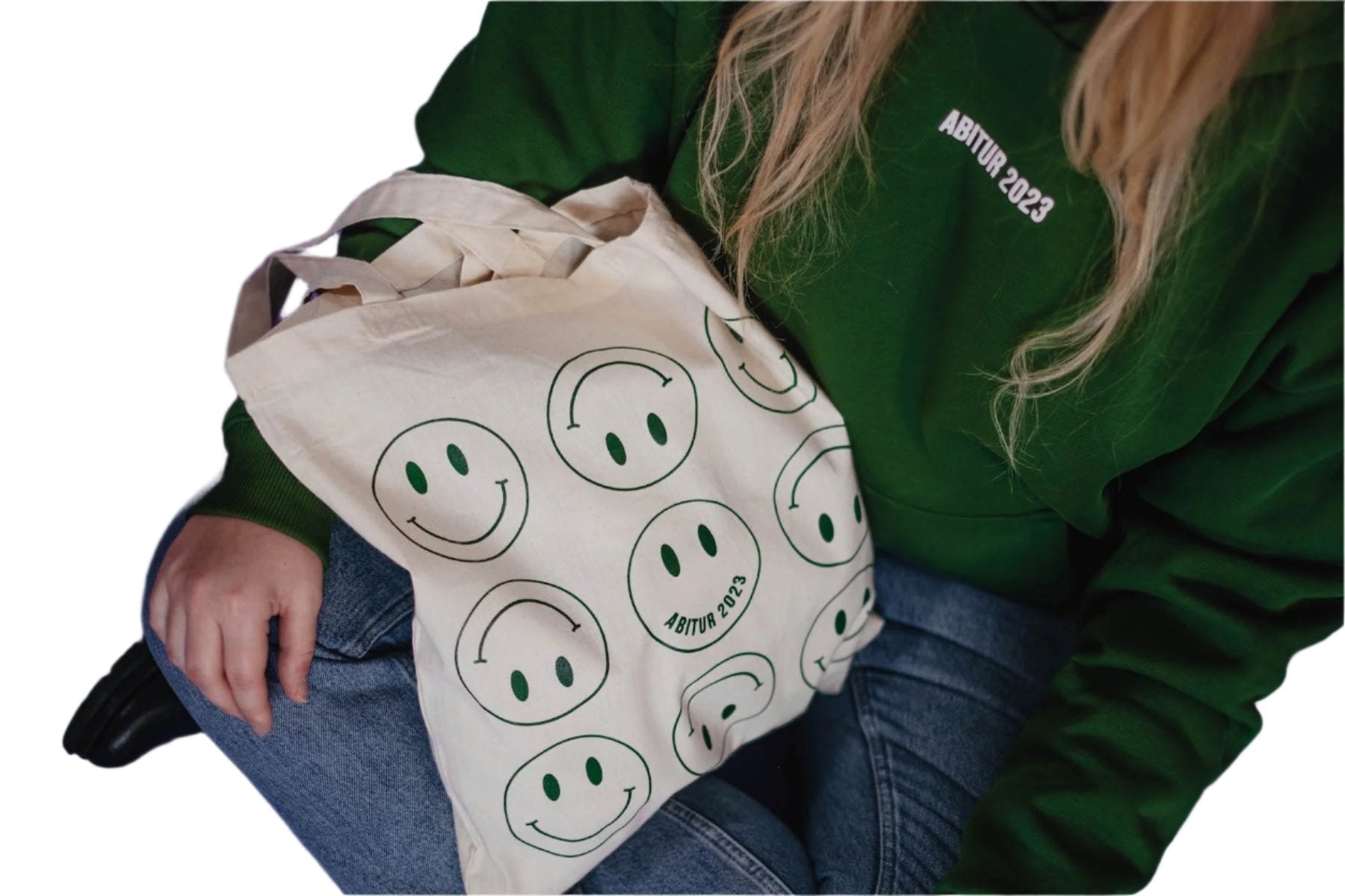 Jutebeutel „Smile“