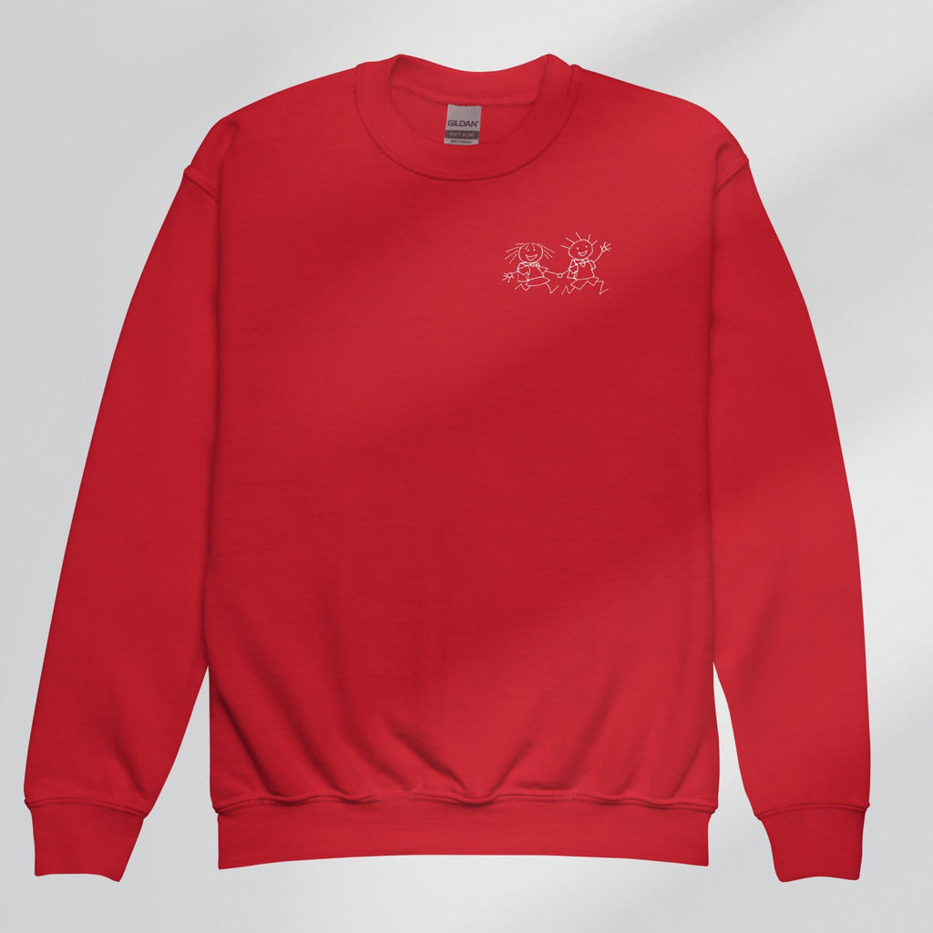 T-Shirt mit Rundhalsausschnitt für Jugendliche