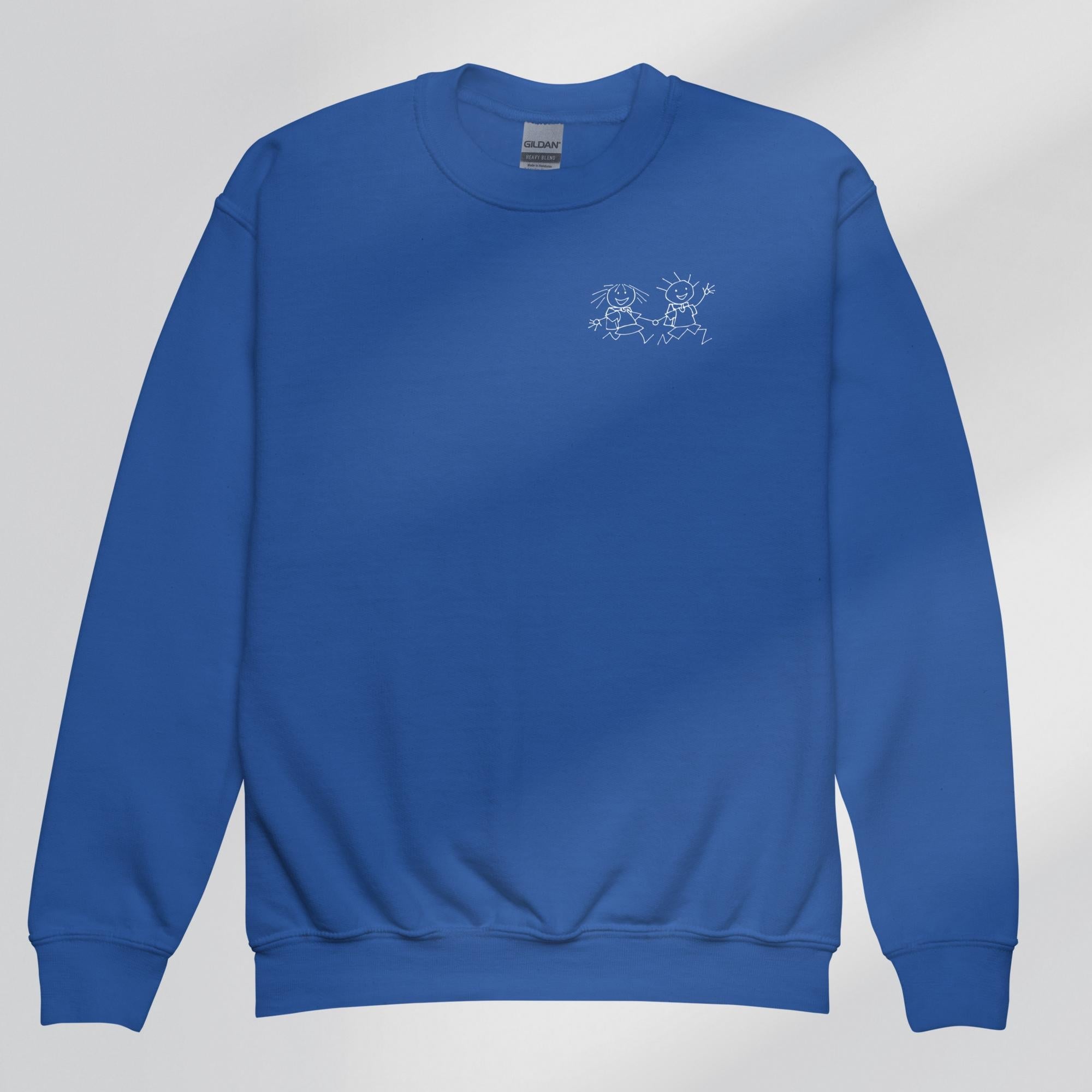 T-Shirt mit Rundhalsausschnitt für Jugendliche